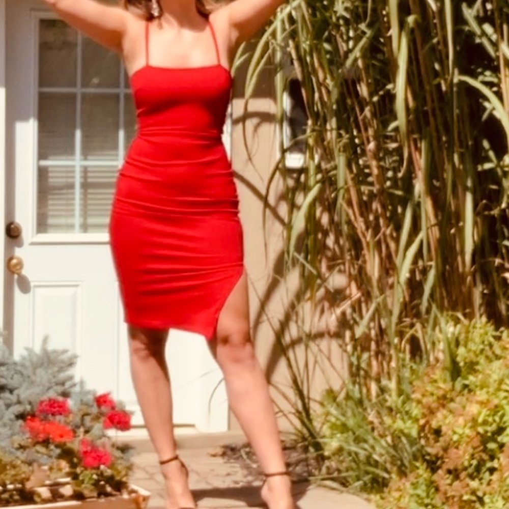Red Tube Dress